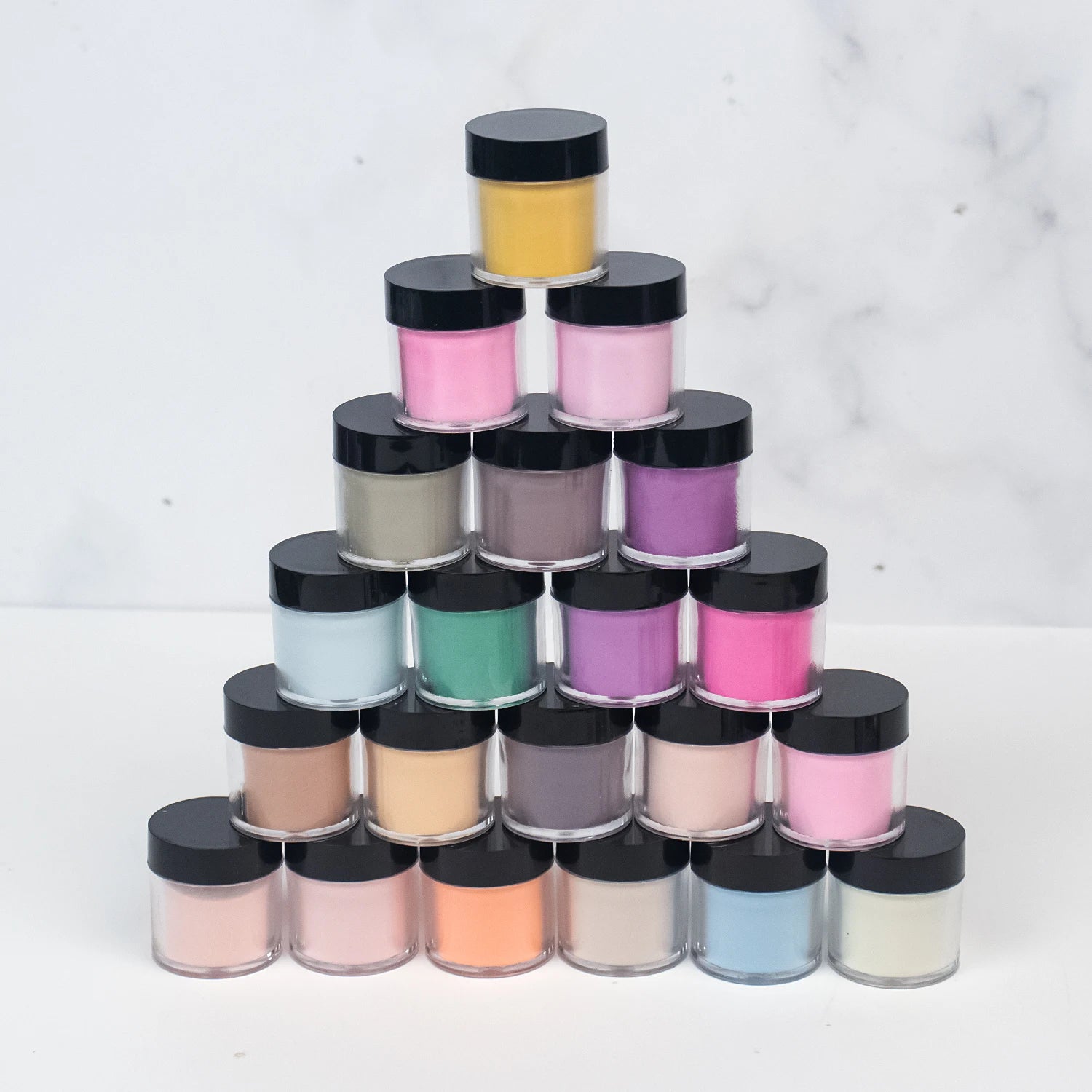Low Price Hot Sell 24 Colors Acrylic Nails Powder Set for Nail Extension