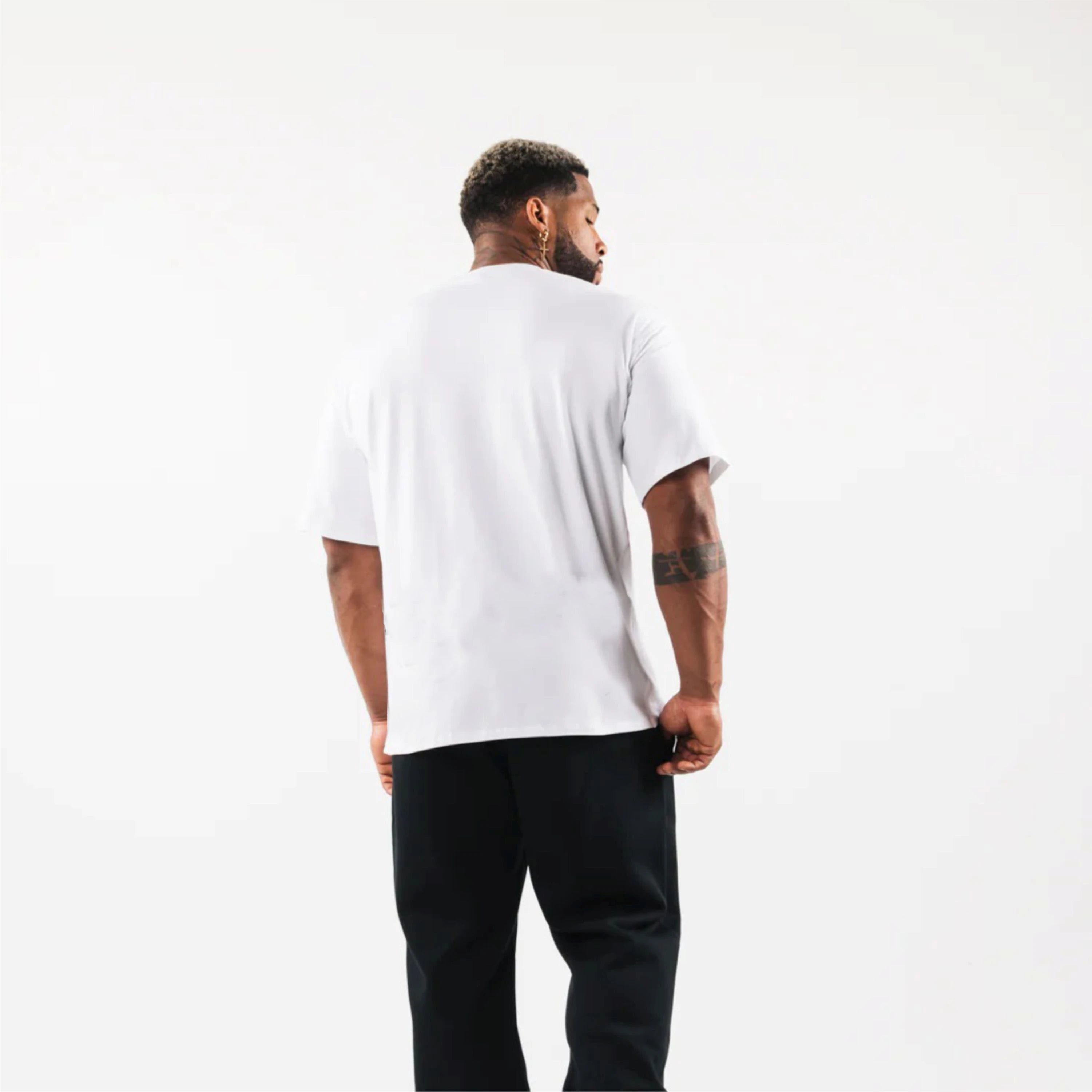 New Arrival Men's 100% Cotton Anti-Wrinkle T-Shirts Short Sleeve Printed Streetwear Customizable Fitness Breathable Tshirts