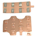 WELLGO Battery Nickel-Plated Flexible 100A/240V 300A Bus Bars Pure Copper Busbar Connection Nickel Plate for Lithium Battery