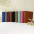 Hot Selling Laser Engraver for Leather Refillable Binder Faux Personalized Leather 1 Inch 3 Ring Binder Portfolio for Wedding