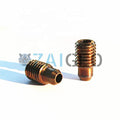 M10 Thread Yellow Waterjet Cleaning Spray High Pressure Sapphire Ruby Industrial Blasting Nozzle Water Jet Cleaning Nozzles