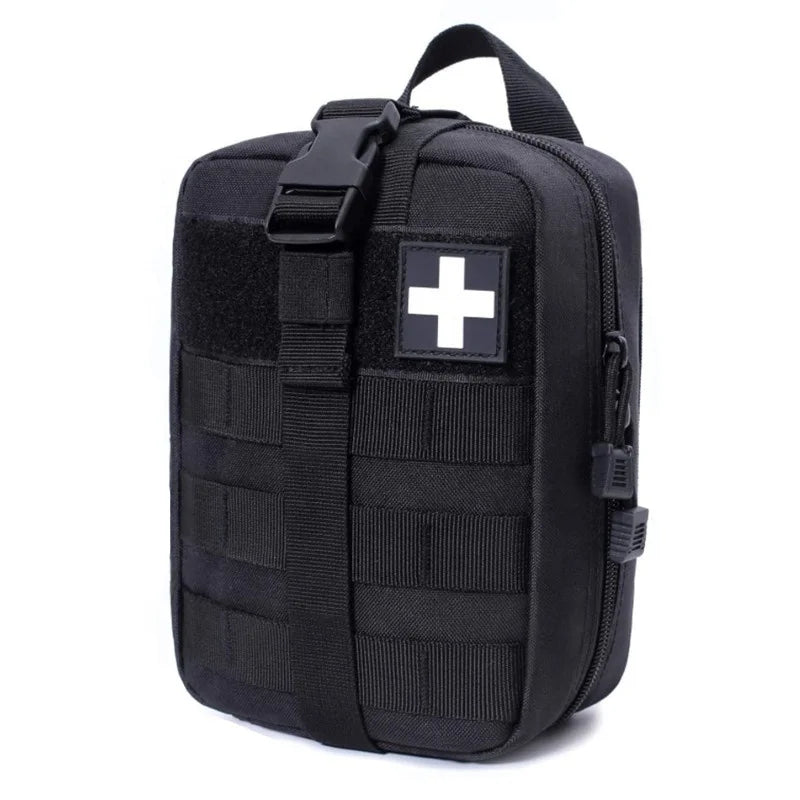 Camouflage First Aid Kit Waist Bag Emergency Travel Survival Rescue Handbag Waterproof Camping First Aid Pouch Patch Bag Case