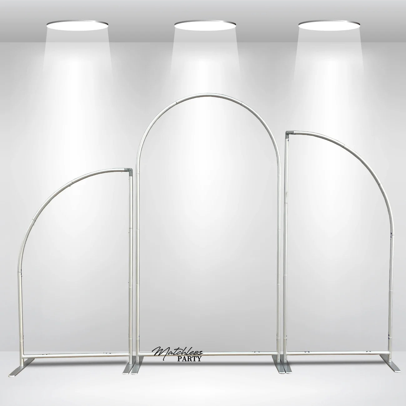 Birthday Wedding Party Stage Decoration Aluminum Alloy Tube Arch Backdrop Wall Stand