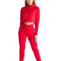 Women's 2 Piece Sweatsuits Outfits Half Zipper Pullover Sweatshirt Joggers Matching Set Tracksuits