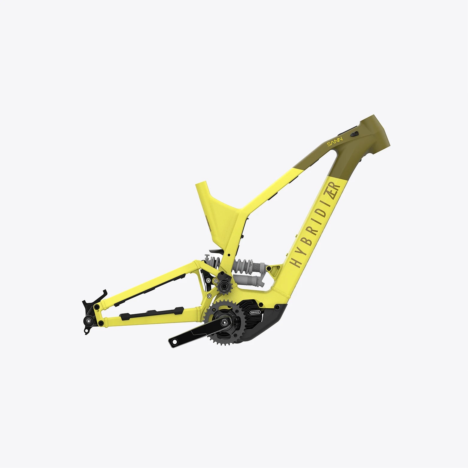Hybridizer Sann Electric Bike Kits Bafang Mid Drive M510 Frameset Enduro MTBs 29-Inch Zoll Adult 500w Mountain Bikes Frame