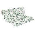 Made Germany Modern Geometric Peel Stick Wallpaper Eucalyptus Green White Non Woven Self Adhesive Moisture-Proof for Kitchen