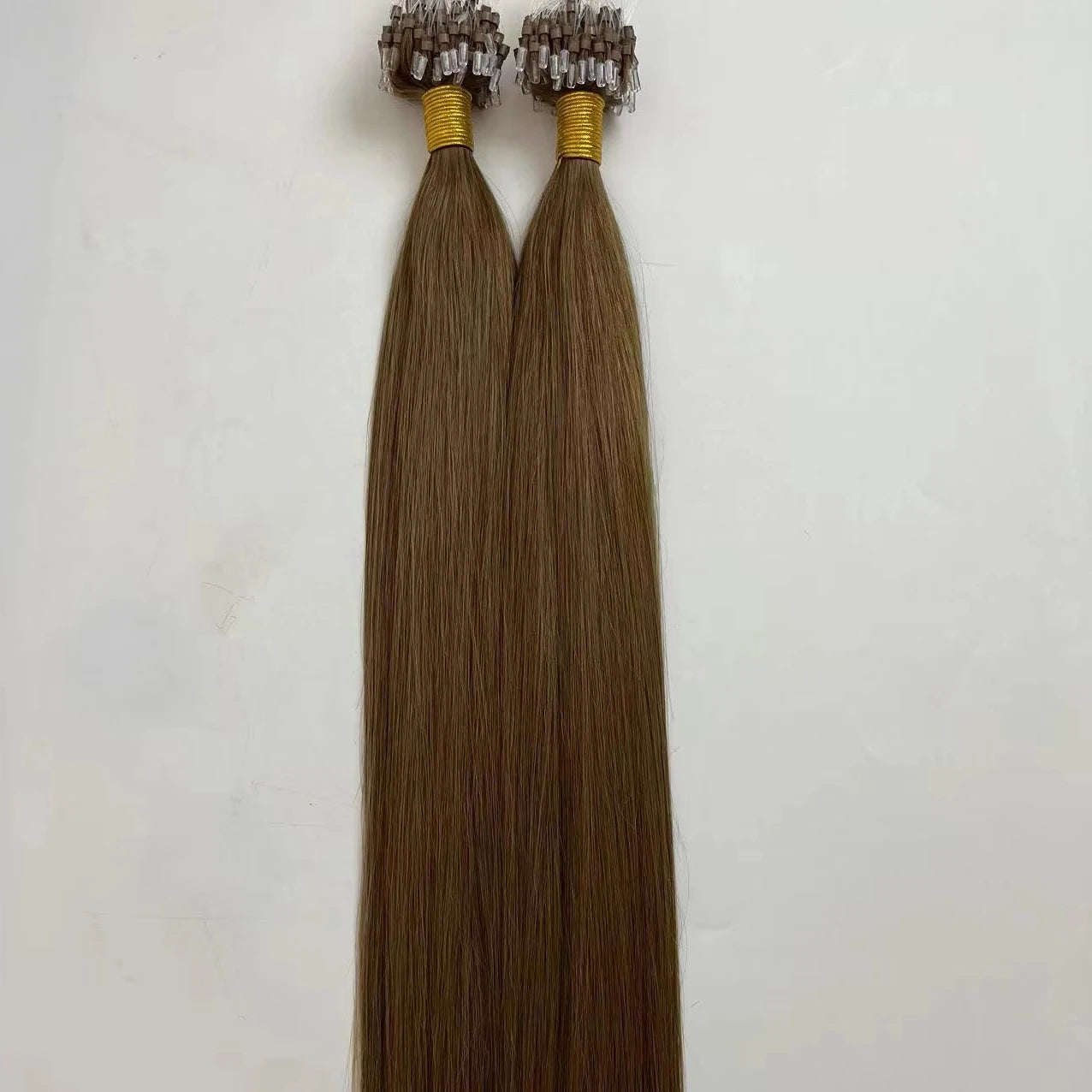 Shipping Fast Micro Loop Hair Extensions Salon-Quality 100% Virgin Hair Extensions and Cuticle-Aligned Nano Plastic Tip Hair