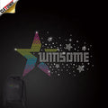 Low Minimum Order Quantity Rhinestones Dtf Transfers Rhinestone Transfer Tshirt