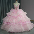 Jancember 1171 Beautiful Ruffle Sleeveless Puffy Quinceanera Dresses for Sweet 16 Girls