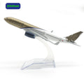 Bahrain A330 Plane 16cm Scale Mini Flying Aircraft for Collecting Decorating Air Plane Models Metal Craftwork Gift