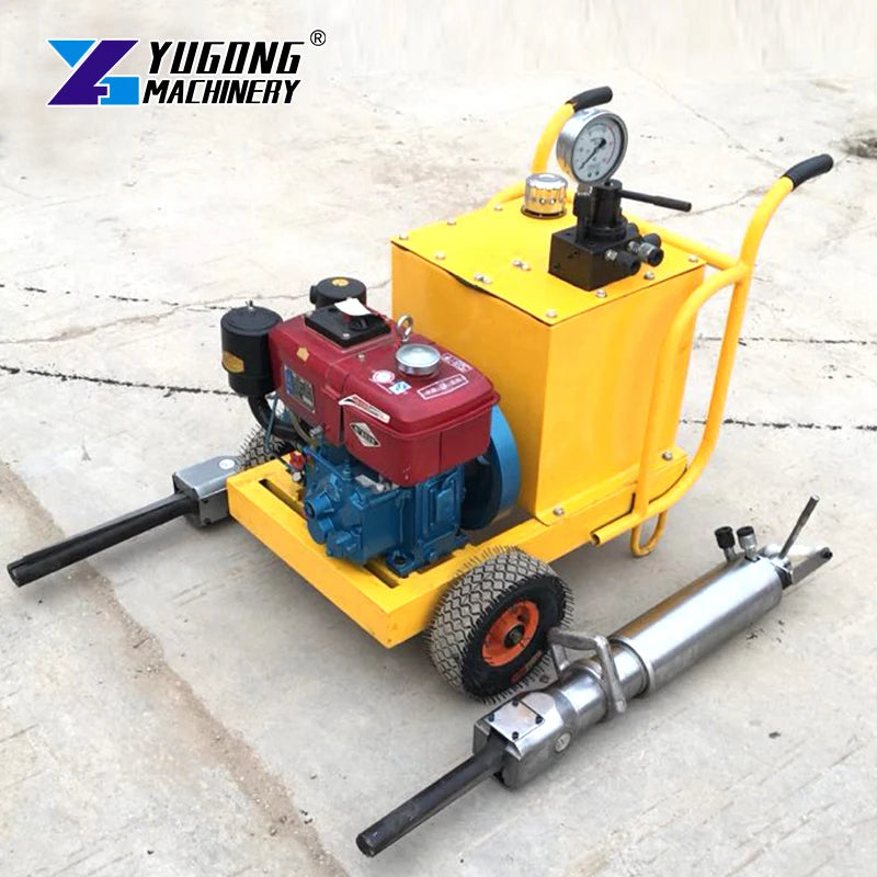 Popular Diesel Engine Rock Breaking Tools Hydraulic Rock Splitter