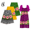Henry Polyester Printed New Design Polynesian Tattoo Fabric for Islander Dresses & Skirts