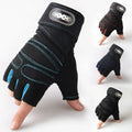 Wholesale Breathable Half Finger Gym Gloves for Men Fitness Weight Lifting Cycling Sports Workout & Racing Gloves