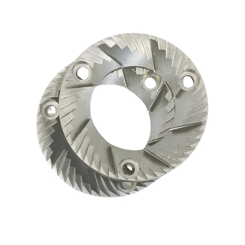 Custom Electric Espresso Coffee Grinder Burr 54mm Stainless Steel Flat Burrs for Ditting Coffee Machines
