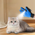 2-in-1 Spray Gloves Mitt Pet Grooming Tool for Cats and Dogs Hair Remover ABS TPR Material Pet Hair Remover