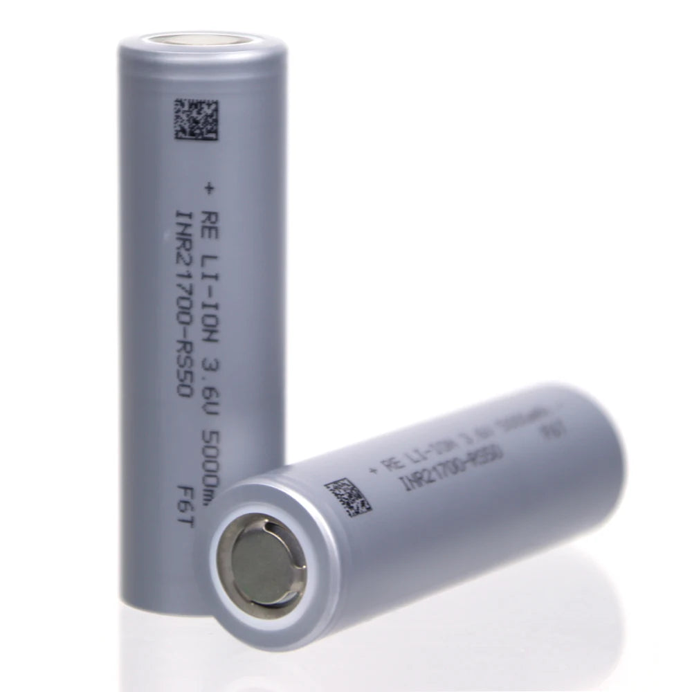 Reliance RS50 5000mAh Batteries PK Molice P50B 21700 Cell Battery 3.7v 5000mah Lithium Rechargeable Li-ion for E-bike/Scooters