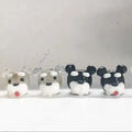 Artistic Glass Animal Puppy Beads for DIY Jewelry Christmas Ornaments Gift
