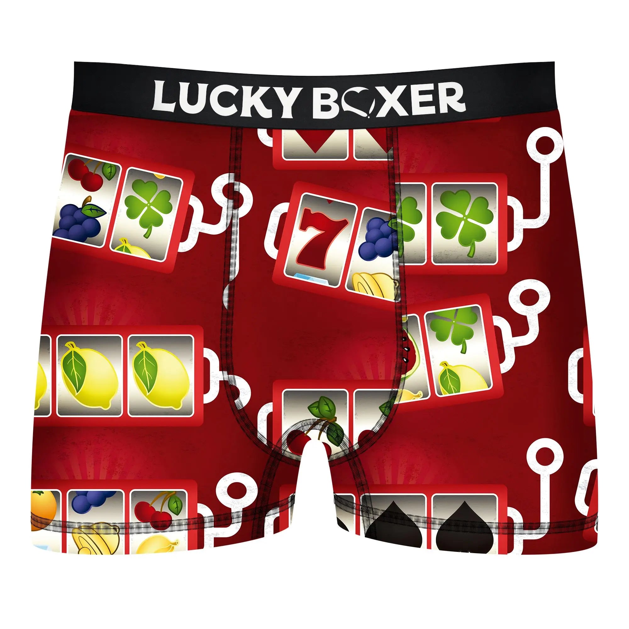 Men's lucky boxer briefs in red
