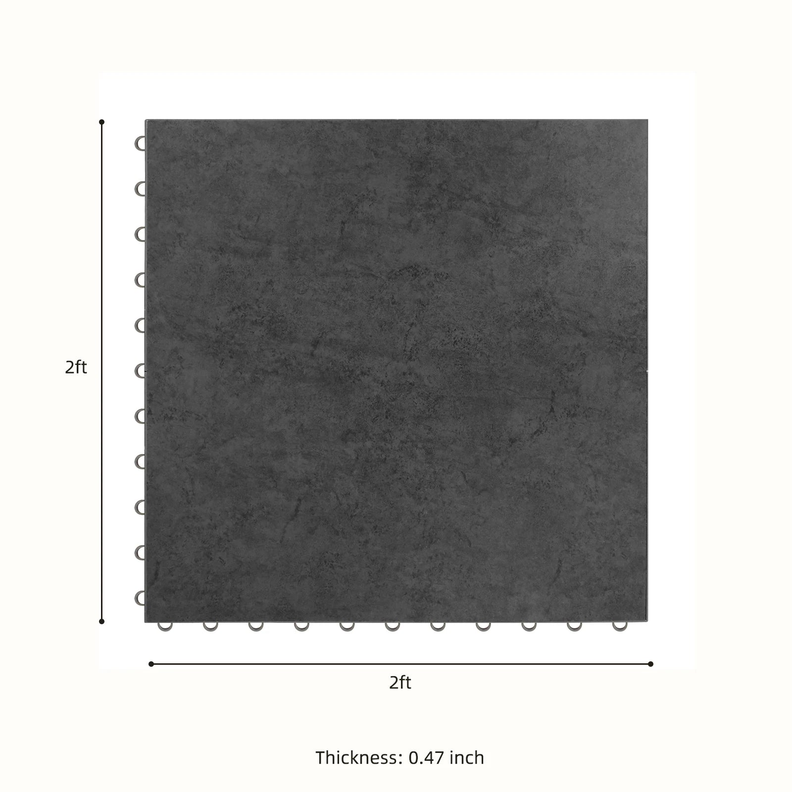 Portable PVC Dance Floor Anti-Slip Indoor Vinyl Flooring with Graphic Design Plain Surface