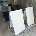 Stainless Steel Advertising Board 84x54cm Outdoor Sidewalk Sign for Shop Store Custom Color a Frame Pavement Sign