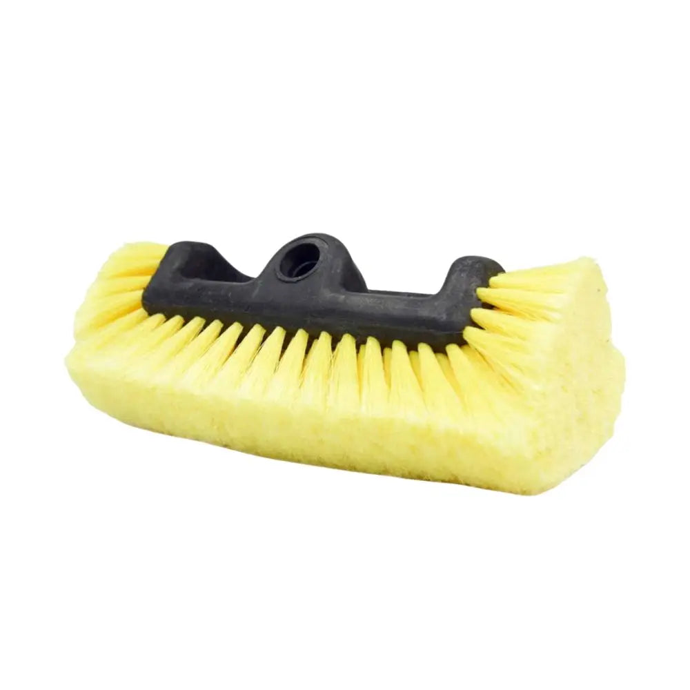 10'' Yellow Nylon Handheld Car Wash Brush Long & Soft Bristle Sustainable Features for Car and Truck Cleaning