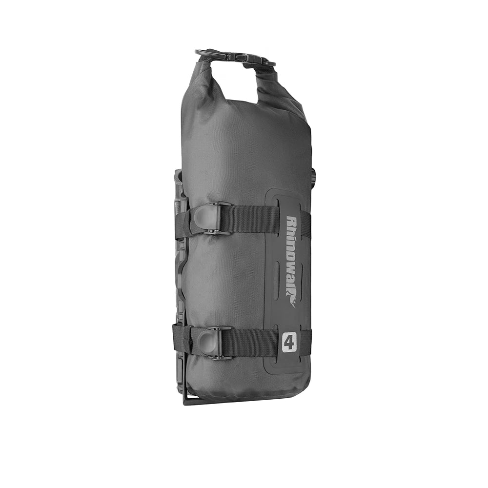 Rhinowalk Waterproof Bike Fork Bag Bicycle 4 Liter Lightweight Dry Pack Bike Bag Quick Release Fork Bikepacking Pack