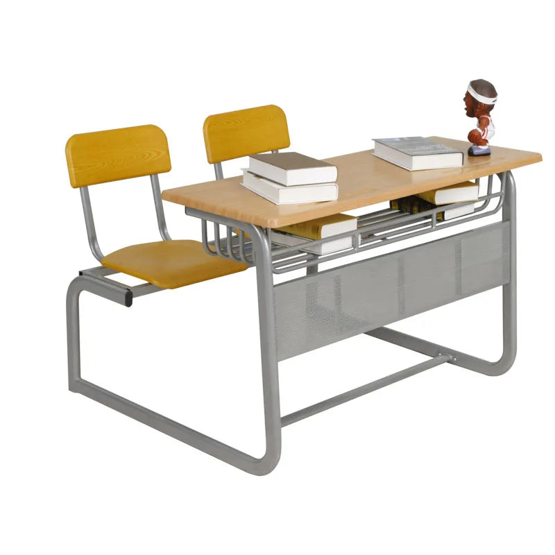 Educational Equipment School Furniture Student Desk and Chair Metal Hotel Use Adjustable Modern Design