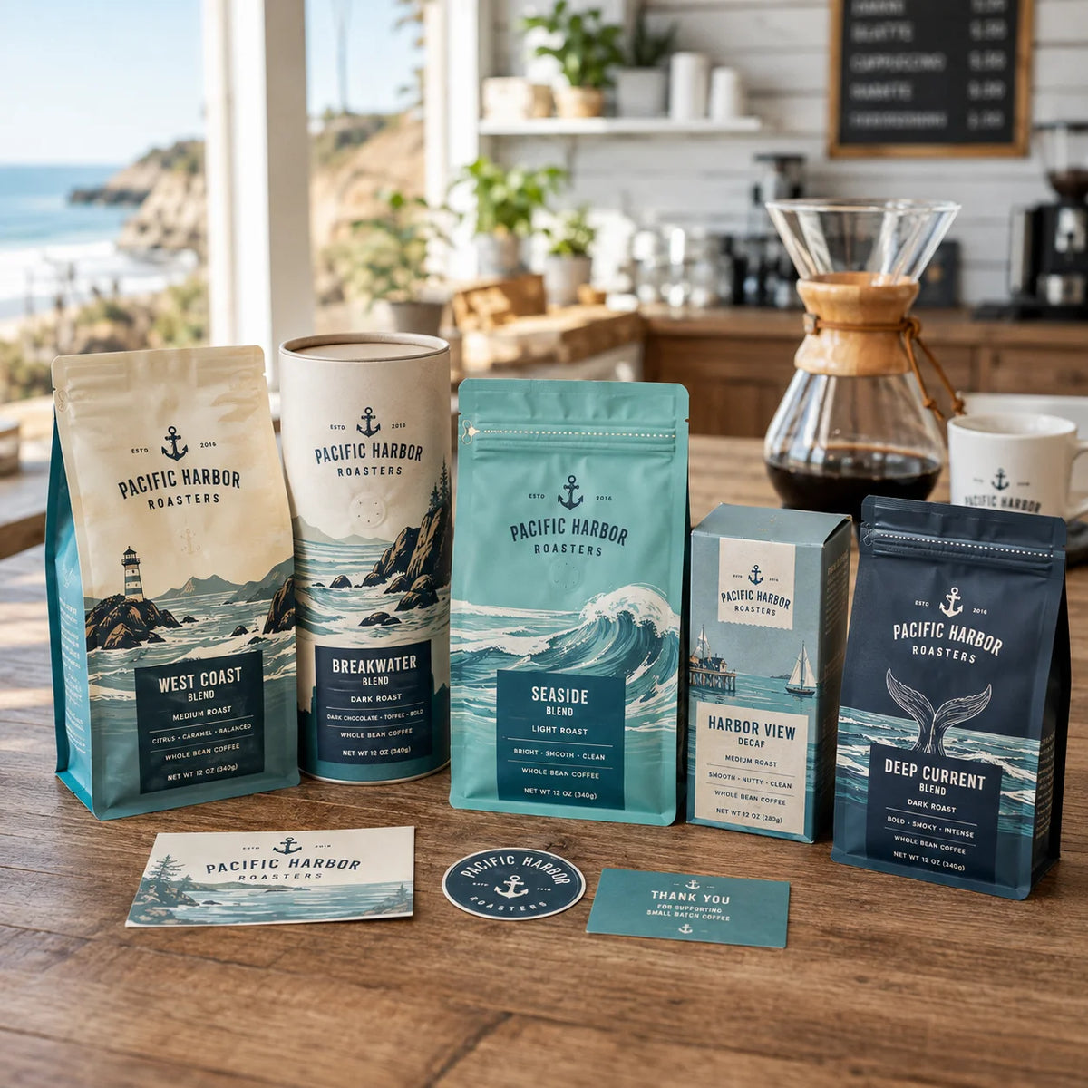 AT PACK LOW MOQ Oman Custom Printed 250g 500g Flat Bottom Coffee Beans Packaging Bags with Valve Moisture Proof Coffee Bags Oman MegaBDM