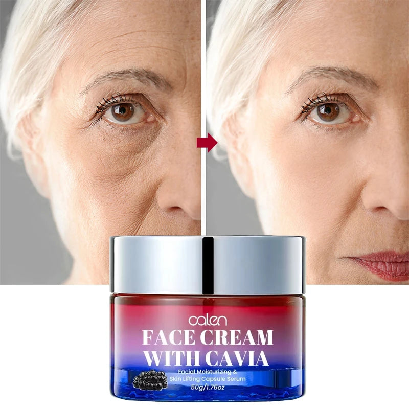 Oalen New Product ODM Moisturizing Face Cream Skin 50g Tightening Caviar Face Cream