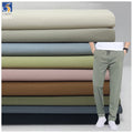 A2372 Custom Color 120gsm Lightweight Breathable Plain Stretch Fabric 95% Nylon 5% Spandex Fabric Pants Stretch Fabric MegaBDM