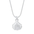 Wholesale Shell Shape Pendants for Necklace Sterling Silver Simple Style Fashion Snake Chain for Women Jewelry
