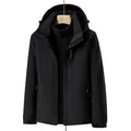 SK Men's All-Match Zipper Winter Coat High Waterproof Three-in-one Leisure Windproof Mountaineering-Unisex Polar Fleece Jacket