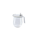 Classic Eco-Friendly 18/10 AISI 304 0.6 Ply Stainless Steel Italian Handle Green Tea Pot Cover Gas Cooker Compatible Mirror
