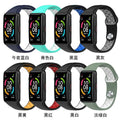 Silica Gel Straps for Honor Band 7 for Huawei Band 6Pro and 6 Wristbands Rubber Replacement Straps