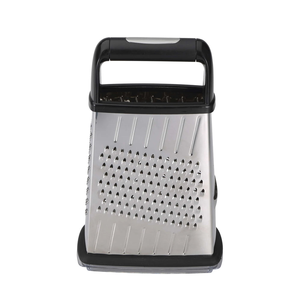 Bergner Foodies Collection 4-Sided Grater 15x13.7x22.5cm in Stainless Steel
