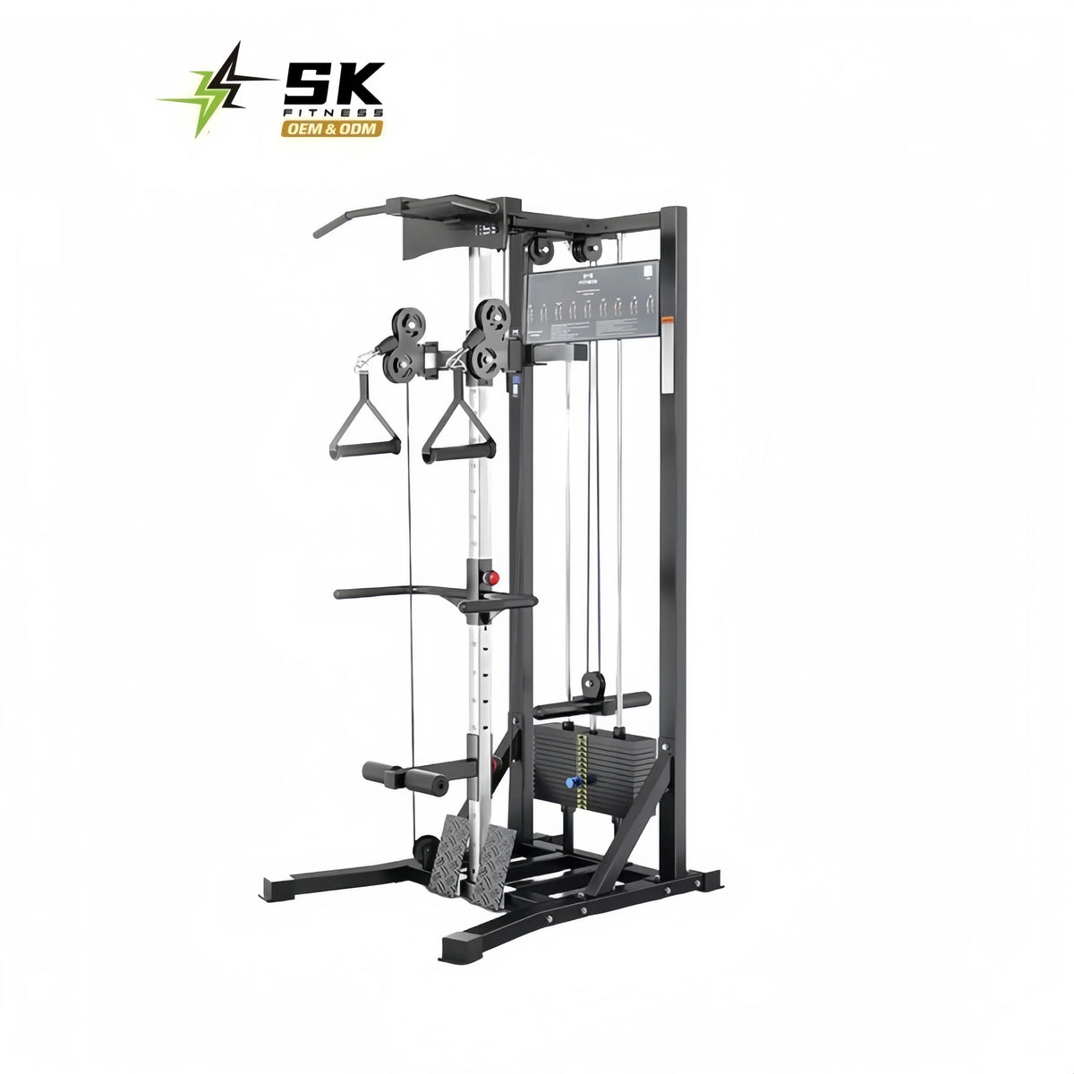SK Fitness Factory Hot Sale Commercial Multi-Functional Trainer Cable Crossover Fitness Equipment Crossover Cable Machine MegaBDM