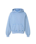 Heavyweight Oversized Stone Washed Hoodie Women Custom Casual Streetwear Solid Breathable Knitted Fleece Gym Winter 100% Cotton