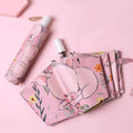 Portable Cute Cartoon Automatic Folding Women Umbrella Both Sun and Rain Use Umbrella for Students Kids MegaBDM