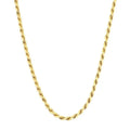 Wholesale Christian Zircon 925 Sterling Silver Rope Link Chain Necklace for Man Women-Gift