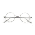 Retro Classic Fashion Eyeglasses Frames Light Metal Unisex for Reading Diamond Face Shape