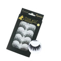 Flash Girl F Series Factory Wholesale Price Natural 5 Pairs 3D Mink Eyelashes 5 Models 5 Pairs Eye Lashes with Lashes Black Box MegaBDM