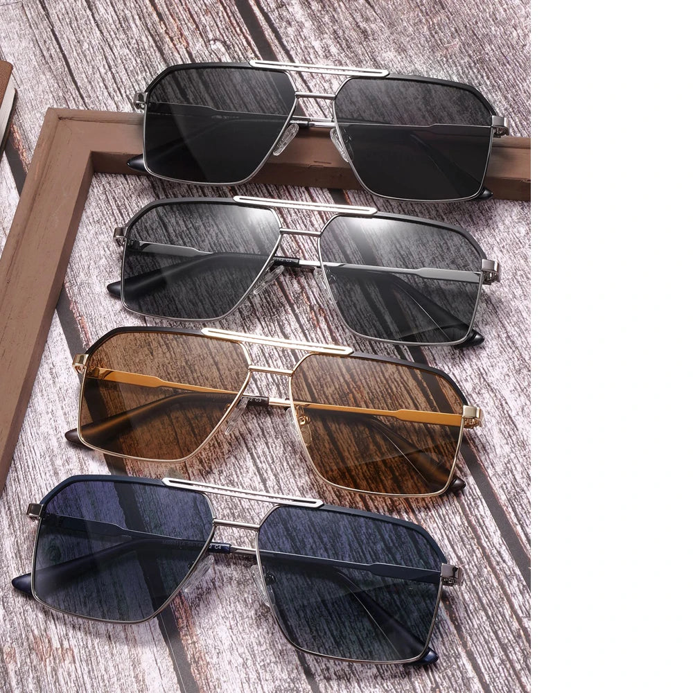 FEROCE Wholesale Metal Sunglasses Designer Oversized Fashion Custom Logo Sunglasses Men Sunglasses