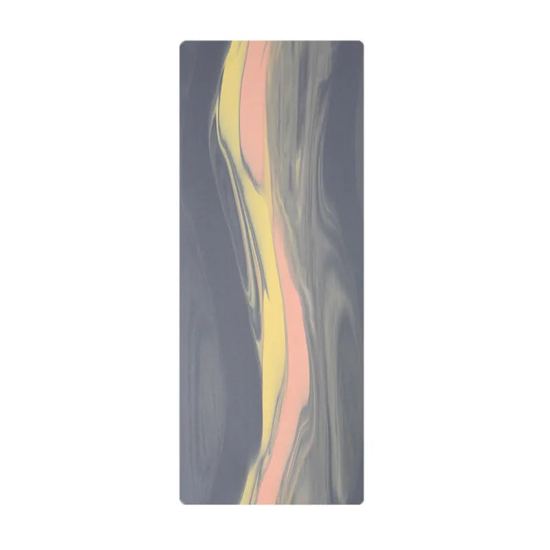 Luxury Natural Rubber Yoga Mat High-End Printed Exercise Mat Non-Slip for Yoga Pilates Fitness