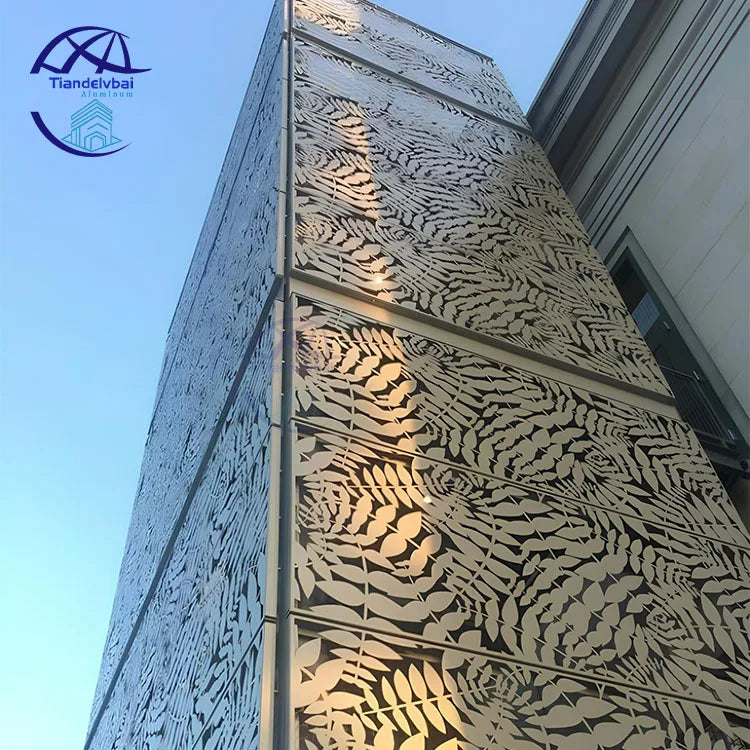 Facade Panel Decoration Building Aluminum Veneer Curtain Wall Facade Cladding Aluminum Curtain Wall