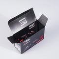 Digital Printing Custom Logo Rectangle Folding Small Packaging Clear PVC Plastic Boxes Matt Lamination Recyclable Self Erecting MegaBDM