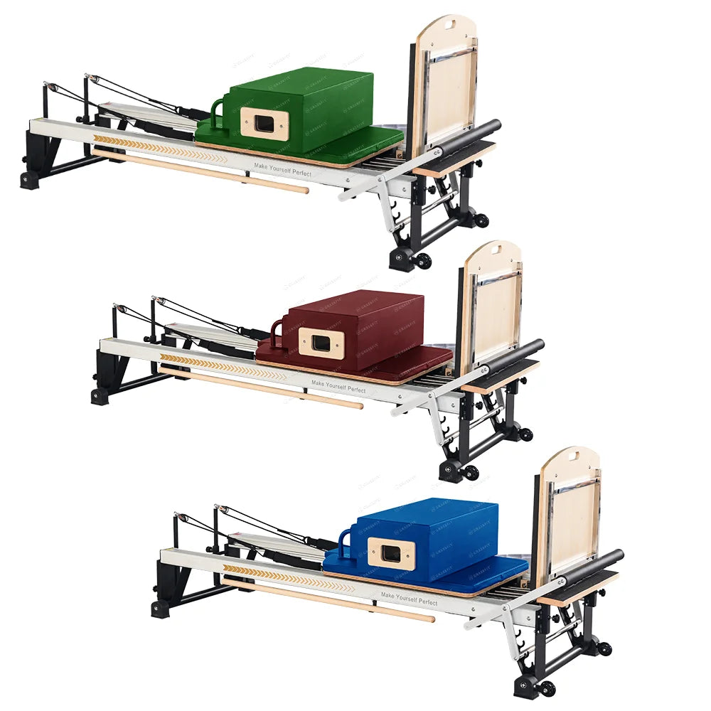 High-Quantity Aluminum Pilat Reform Customized Color and Logo Pilat Bed Aluminum Alloy Gym Fitness Sets