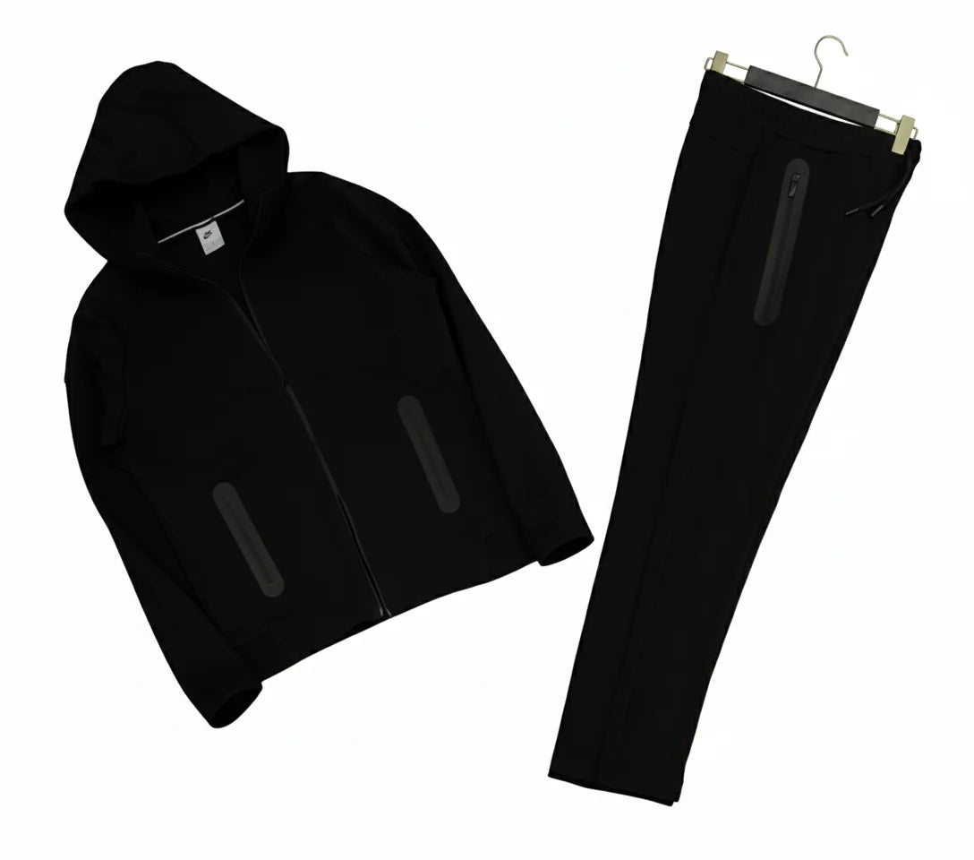 Customized Sporty Casual Printed Two Piece Clothing Set Hooded Top Elastic Waist Bottom Daily Comfort Breathable Quick Dry