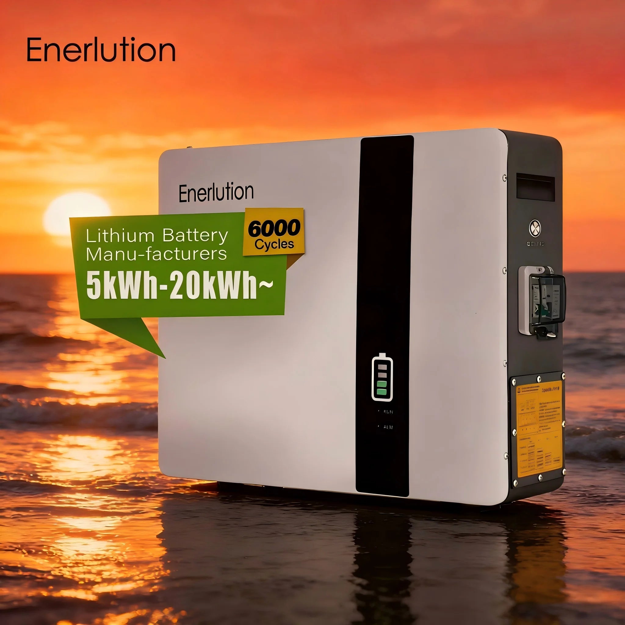 European Warehouse Stock 5kWh LFP Battery 51.2V 100Ah Lithium Battery 90% DOD for Various Home Usage Applications