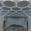 Energy Saving and Low Power Consumption Plastic Honeycomb Light and Ceiling Light 6500K for Indoor Good Quality Working Light