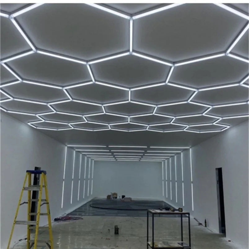 Energy Saving and Low Power Consumption Plastic Honeycomb Light and Ceiling Light 6500K for Indoor Good Quality Working Light